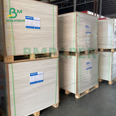Dondurulmuş Gıda Ambalajı İçin 325gsm 350gsm Beyaz Dondurucu Kağıt Rulosu 37 "X 25" Yüksek Toplu