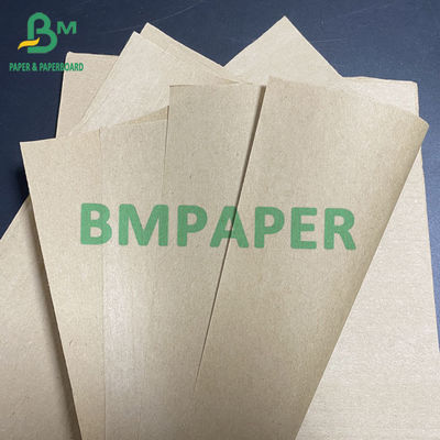 Kahverengi Gıda Ambalaj Torbası İçin 40gsm 70gsm BKP Çuval Kraft Kağıdı Geniş 0.5m - 2.5m
