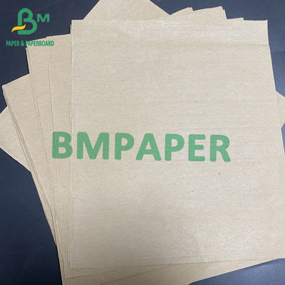 Kahverengi Gıda Ambalaj Torbası İçin 40gsm 70gsm BKP Çuval Kraft Kağıdı Geniş 0.5m - 2.5m