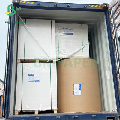 Güçlü Sertlik 300GSM 350GSM Fildişi Karton FBB Kağıdı 72x102cm