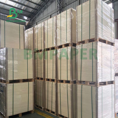 0.7mm Emici Kaplanmamış Kağıt Karton İçme Altlığı İçin 79 X 109cm Fildişi Beyaz