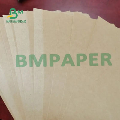 Ağartılmamış Kahverengi Çuval Kraft Kağıdı, Düz Jumbo Craft Ambalaj Kağıdı Rulosu