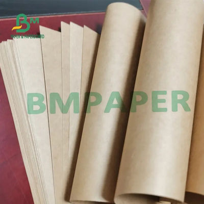 Ağartılmamış Kahverengi Çuval Kraft Kağıdı, Düz Jumbo Craft Ambalaj Kağıdı Rulosu