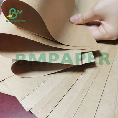 Ağartılmamış Kahverengi Çuval Kraft Kağıdı, Düz Jumbo Craft Ambalaj Kağıdı Rulosu