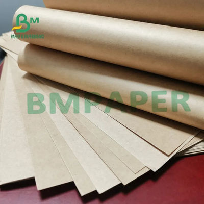 Ağartılmamış Kahverengi Çuval Kraft Kağıdı, Düz Jumbo Craft Ambalaj Kağıdı Rulosu