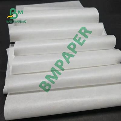 30gsm 40gsm MG Kraft Kağıt Tek Açık Beyaz Gıda Sınıfı Yağlı