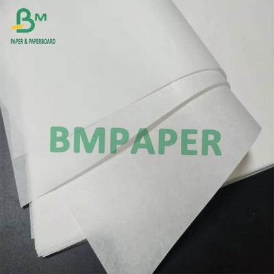 30gsm 40gsm MG Kraft Kağıt Tek Açık Beyaz Gıda Sınıfı Yağlı