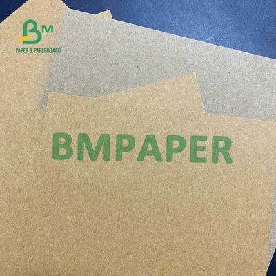 Kaplamasız Ağartılmamış Geri Dönüştürülmüş Kağıt Hamuru Kraft Kağıt 230gsm 250gsm 300gsm