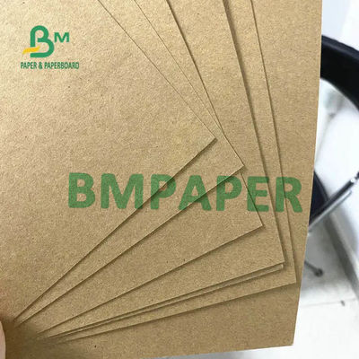 Kaplamasız Ağartılmamış Geri Dönüştürülmüş Kağıt Hamuru Kraft Kağıt 230gsm 250gsm 300gsm