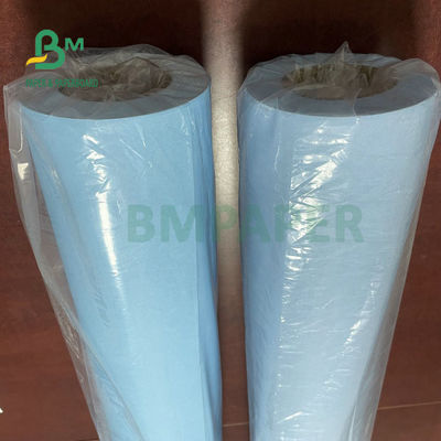 Mühendislik Tasarımı İçin 24 inç 36 inç Genişlik 2 Taraf Mavi CAD Bond Kağıdı 20LB