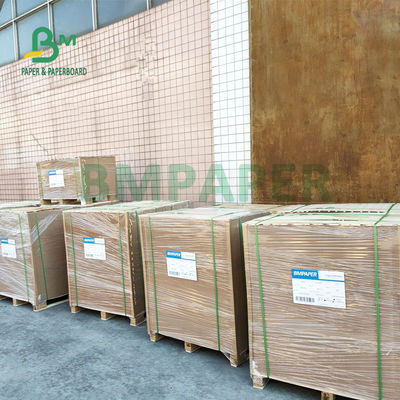 Endüstriyel Çantalar İçin 70gsm Ağartılmamış Çuval Koyu Kahverengi Kraft Kağıt Yüksek Mukavemet