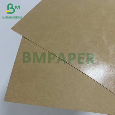 Öğle Yemeği Kutusu için Gıda Sınıfı Kahverengi Kraft Karton 230g+15gPE 350g+15gPE