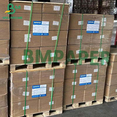 60gsm Kraft Ambalaj Kağıdı Rulosu 15mm 19mm Genişlik Hasır Kağıt Çizgili Kırmızı Renk İçin