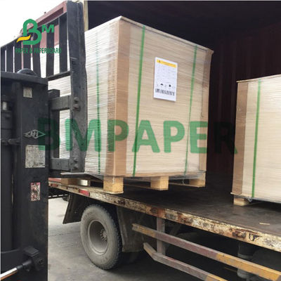 Geri Dönüşümlü Kraft Liner Board Kağıt Sert Sertlik 100gsm - 200gsm