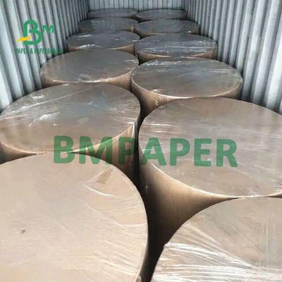 Geri Dönüşümlü Kraft Liner Board, Kutu 80gsm 90gsm 110gsm İçin Oluklu Kağıt Rulo