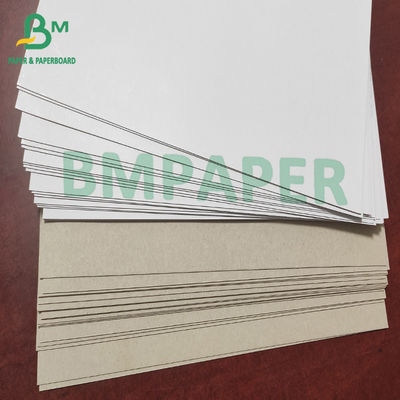Gösteri Kartları İçin Parlak Beyaz Çizgili Katı Kaplamalı Dubleks Pano 300gsm
