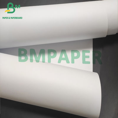 CAD Mühendislik Kağıdı için 610mm 620mm Genişlik Plotter Kağıt Rulosu