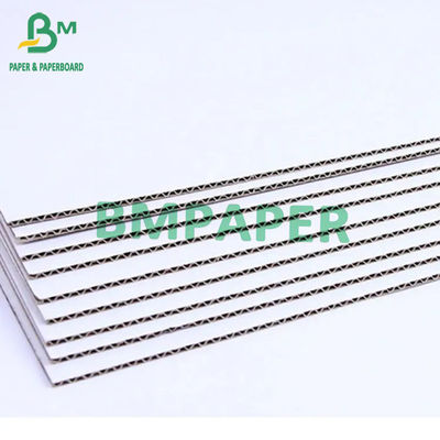2 Kat Beyaz Oluklu Mukavva E Flüt F Flüt 1mm 1.2mm 1.5mm 1.6mm Kalın