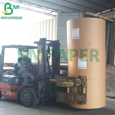 Geri Dönüşümlü Elyaf Kraft Liner Board Yüksek Patlama Mukavemeti 120gsm 150gsm