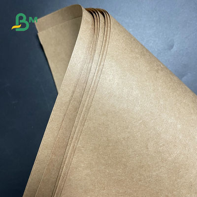 80GSM 90GSM Kraft Liner Board, Çimento Torbaları İçin Yarı Genişletilebilir Kraft Kağıt
