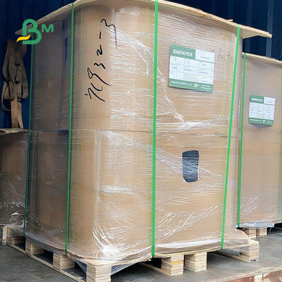 80GSM 90GSM Kraft Liner Board, Çimento Torbaları İçin Yarı Genişletilebilir Kraft Kağıt