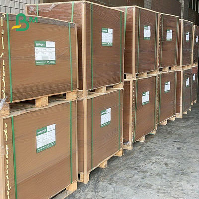 80GSM 90GSM Kraft Liner Board, Çimento Torbaları İçin Yarı Genişletilebilir Kraft Kağıt
