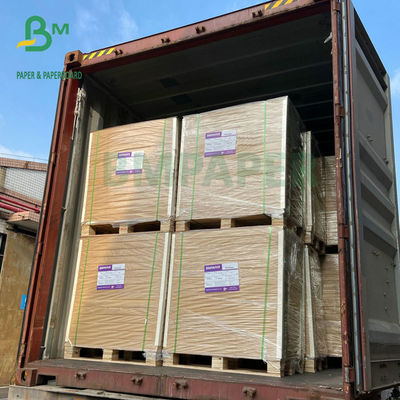Kahverengi Renk Yarı Genişletilebilir Çuval Kraft Kağıt Rulo 97CM Genişlik 70g 75g 80g