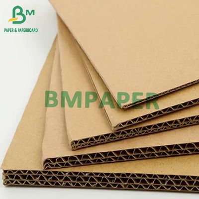 5ply Yivli Oluklu Mukavva Levhalar Çift Duvar 4.5mm Kalın
