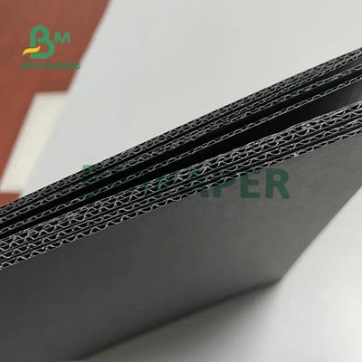Karton Ambalaj için Siyah Oluklu E Flüt Karton Levha 502mm X 693mm