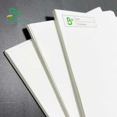 Gıda Ambalajı İçin 30 X 40 İnç Dondurucu Kağıt Rulo 12pt 14pt 18pt Beyaz C1S Artboard