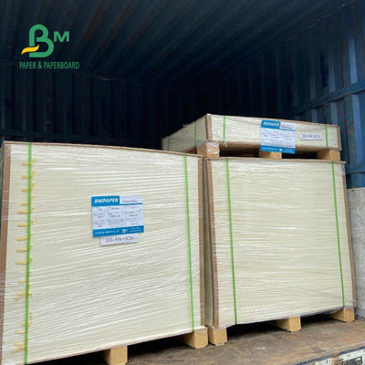 Gıda Ambalajı İçin 30 X 40 İnç Dondurucu Kağıt Rulo 12pt 14pt 18pt Beyaz C1S Artboard