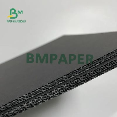 EF Flüt Siyah Oluklu Kağıt Karton 110gsm 120gsm 150gsm Kalınlık