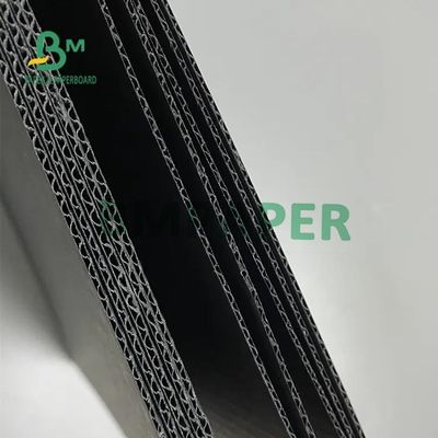 EF Flüt Siyah Oluklu Kağıt Karton 110gsm 120gsm 150gsm Kalınlık