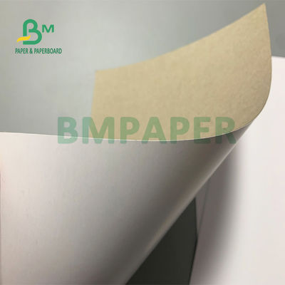 300g 350g Pürüzsüz Yüzey Kaplamalı Dubleks Karton Claycoated Beyaz Üstü Gri Arkası