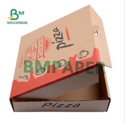Pizza Kabı için 1mm 1.5mm Kalın Oluklu Mukavva Levhalar