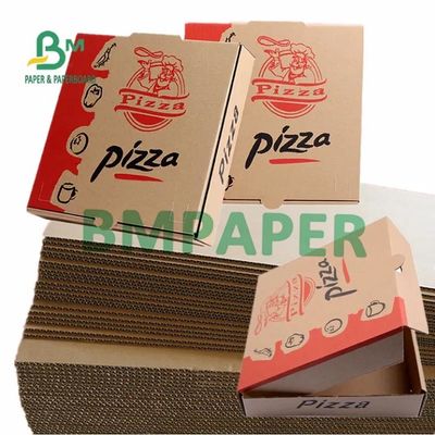 Pizza Kabı için 1mm 1.5mm Kalın Oluklu Mukavva Levhalar