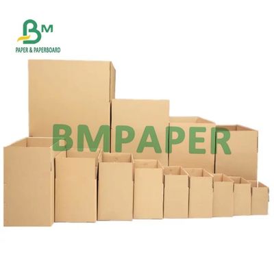B C E Flüt Oluklu Mukavva Levhalar, Kraft Kağıt Karton 2mm 3mm 3.5mm Kalın