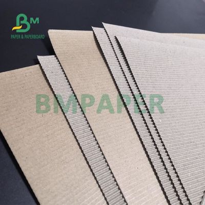 Kahve Kollu E Flüt için 140gsm + 170gsm Baskılı Tek Duvar Oluklu Mukavva