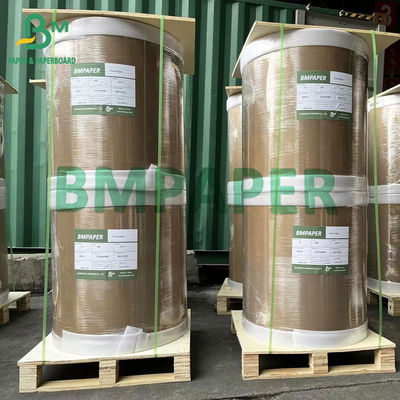 Beyaz Kaplama Termal Kağıt Jumbo Ruloları, Pos Makbuz Kağıdı 48gsm - 70gsm