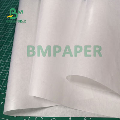 Şeker Paketi 600mm için Gıda Sınıfı MG Beyaz Kraft Kağıt Levhalar 40gsm 50gsm