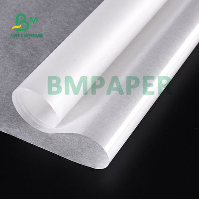 35gsm 40gsm Ağartılmış MG Kraft Kağıt Beyaz Gıda Paketi İçin 50 X 70cm