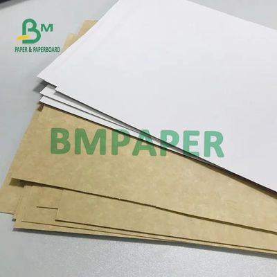 Beyaz Üst Kraft Sırtlı Yüksek Hacimli CCKB Karton 250G 270G 300G