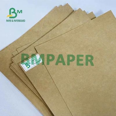Gıda Konteyner Kurulu 300g + 15g PE için PE Kaplamalı Kahverengi Kraft Karton Kağıt