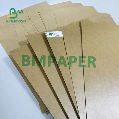 Gıda Konteyner Kurulu 300g + 15g PE için PE Kaplamalı Kahverengi Kraft Karton Kağıt