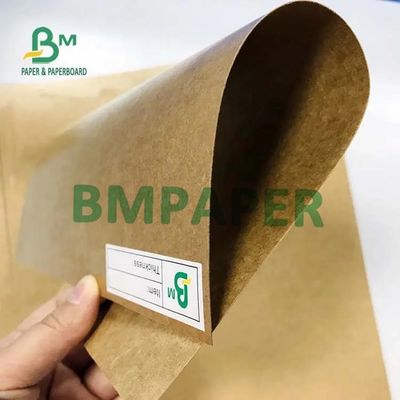 Gıda Konteyner Kurulu 300g + 15g PE için PE Kaplamalı Kahverengi Kraft Karton Kağıt