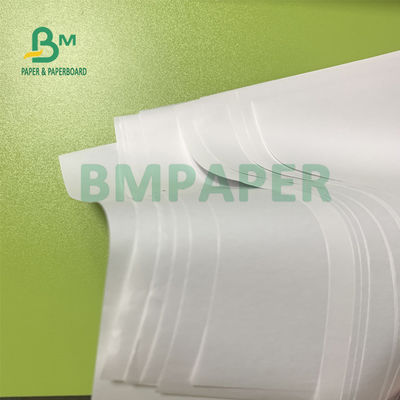 Lojistik Etiketi İçin Pürüzsüz Yüzey Beyaz Termal Kağıt Rulo 77gsm 80gsm