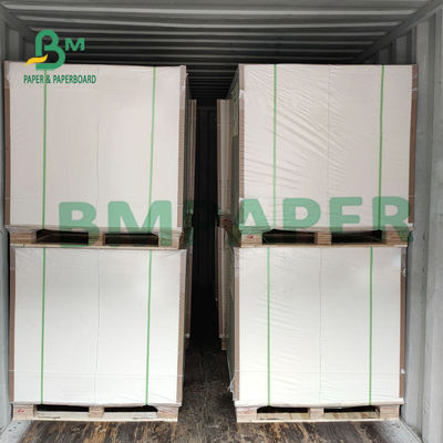 500mm Coaster Bira Paspas Panosu, Beyaz Karton Kağıt 0.6mm 0.7mm 0.8mm