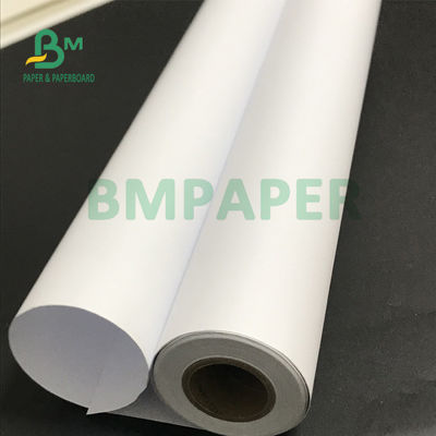 Mühendislik Çizimi İçin 80gsm Yüksek Sıcaklık CAD Plotter Kağıt Rulosu 508mm