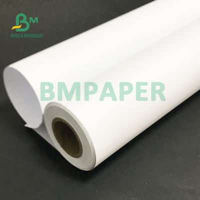 Mühendislik Çizimi İçin 80gsm Yüksek Sıcaklık CAD Plotter Kağıt Rulosu 508mm