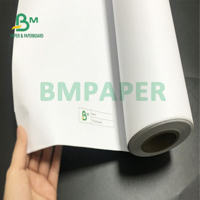 Mekanik Çizim için 20LB Dayanıklı Mürekkep Püskürtmeli Bond Kağıt Ruloları 24 &quot;30&quot; X 100 Ft